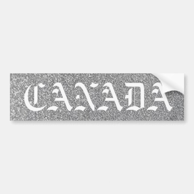 canada silver bildekal (Framsidan)