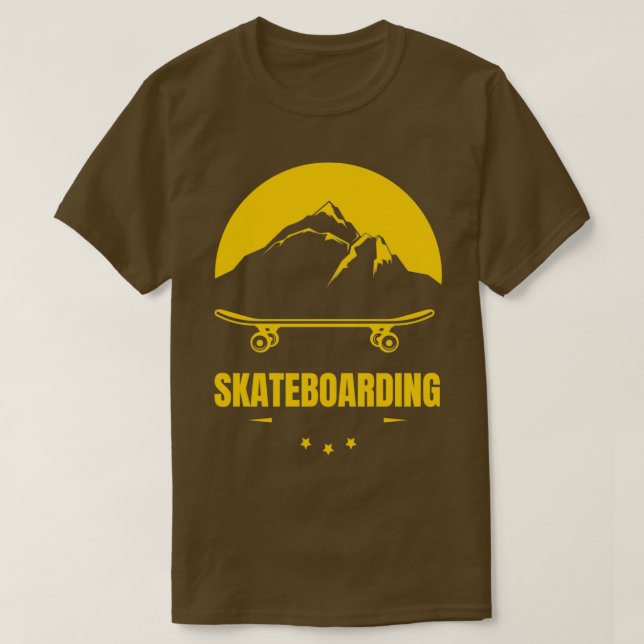 canada skateboarding 3 t shirt (Design framsida)