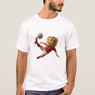 Canada Soccer Pancake Mascot - Funny Maple Syrup T Shirt
