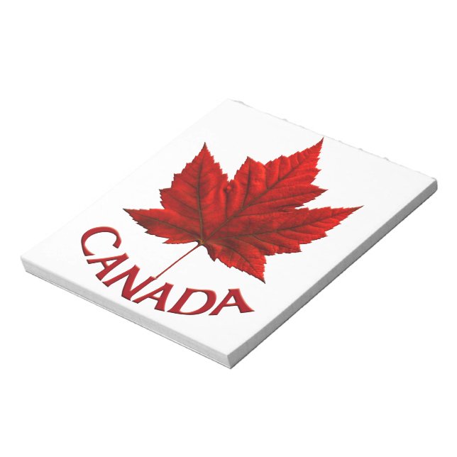 Canada Souvenir Anteckningsblock Roligt Canada Gif (Roterad)