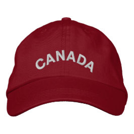 Canada Souvenir Basebollmössa Broderad Anpassa Keps