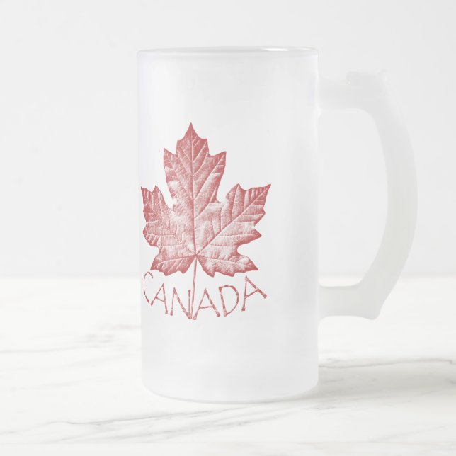 Canada Souvenir Beer Glass Coola Canada Glass Kopp (Höger)