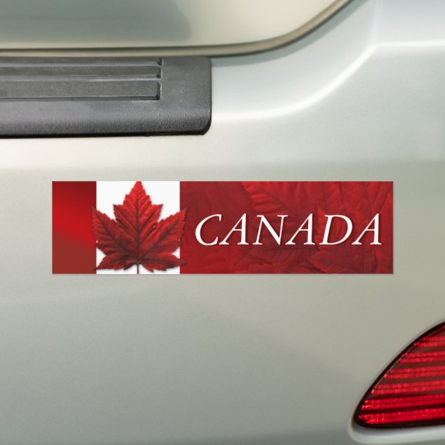 Canada Souvenir Bumper Sticker Gifts Bildekal (På Bil)