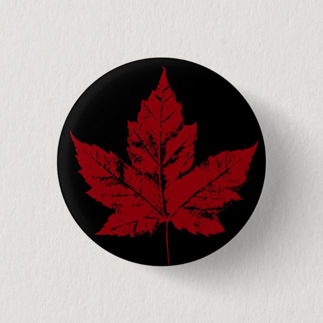 Canada Souvenir Button Coola Canada Buttons Gifts Knapp (Framsida)