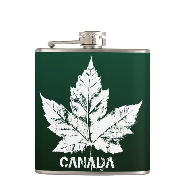 Canada Souvenir Flask Anpassningsbar Canada Drink  Fickplunta (Framsidan)
