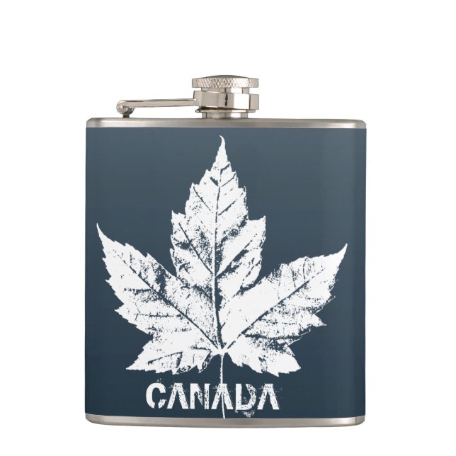 Canada Souvenir Flask Anpassningsbar Canada Drink  Fickplunta (Framsidan)