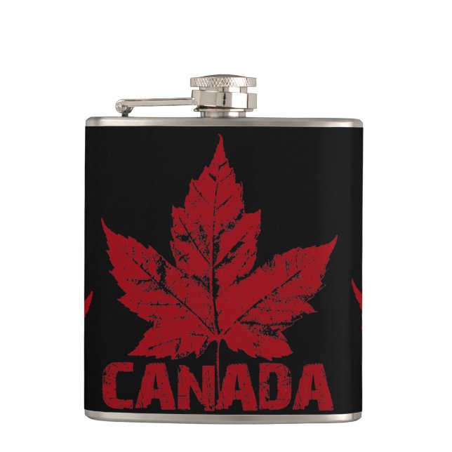Canada Souvenir Flask Coola Canada Drink Flask Gif Fickplunta (Framsidan)