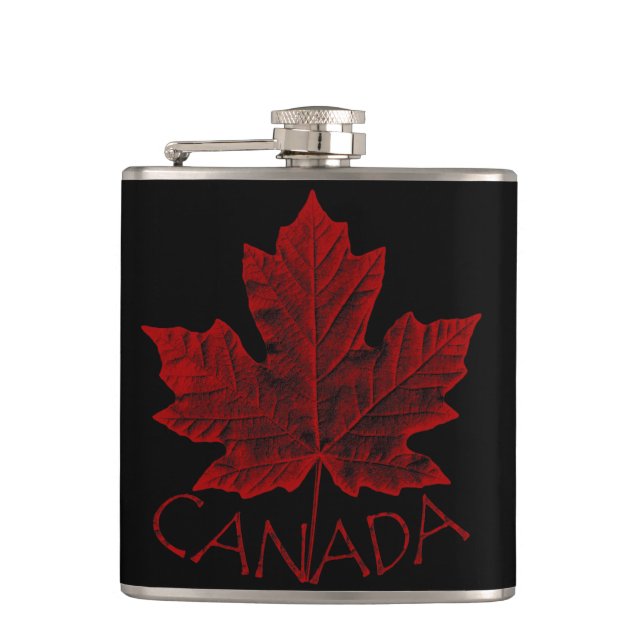 Canada Souvenir Flask Coola Canada Drink Flask Gif Fickplunta (Framsidan)