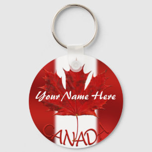 Canada Souvenir Nyckelring Personlig Canada Gift