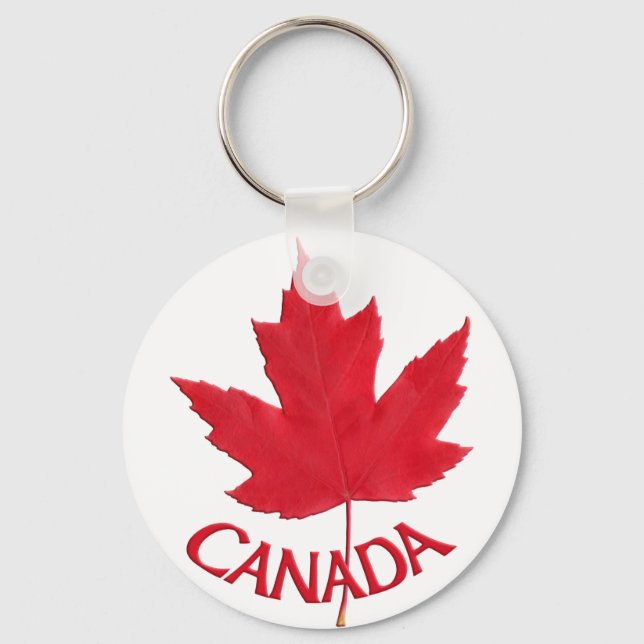 Canada Souvenir Nyckelrings & Canada Nyckelring Gi (Framsida)