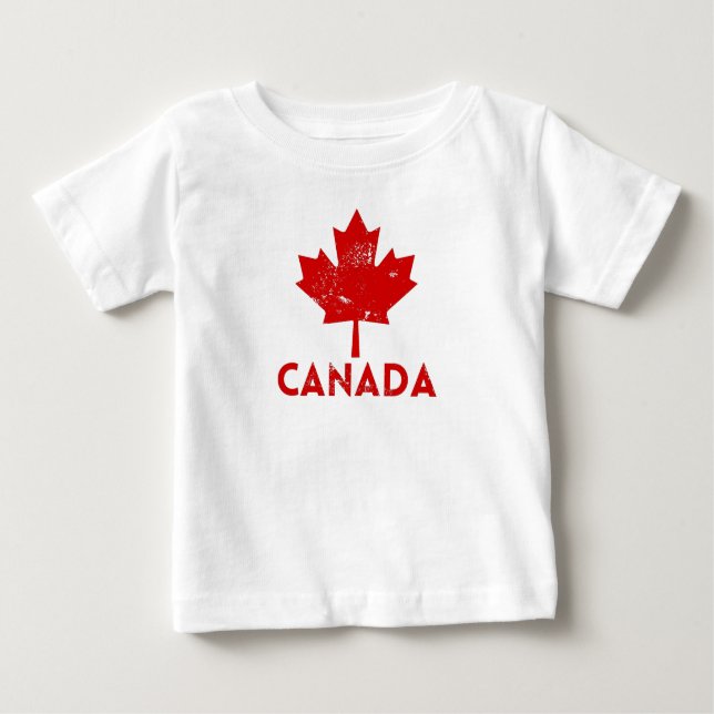 Canada Souvenir Vintage T-Shirt (Framsida)