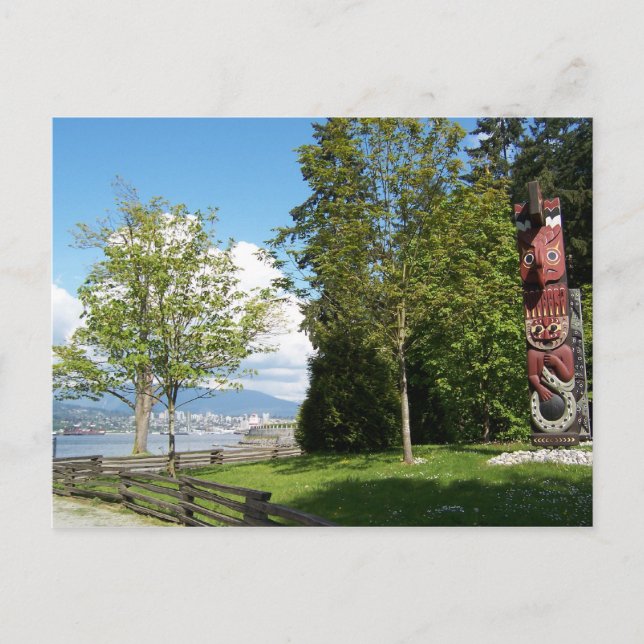 CANADA, Stanley Park, Vancouver, BC Vykort (Framsida)