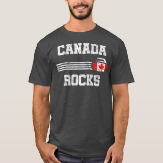 Canada Sten Vintage Curling T Shirt