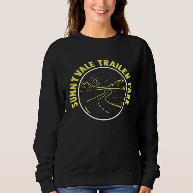 Canada Sunnyvale Trailer Park Road Trip Camping Tr T Shirt (Framsida)