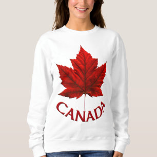 Canada Sweatshirt Women's Canada Shirts Customize T Shirt