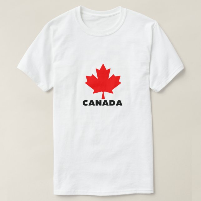 canada t shirt (Design framsida)