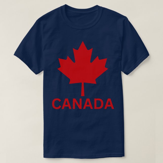 canada t shirt (Design framsida)