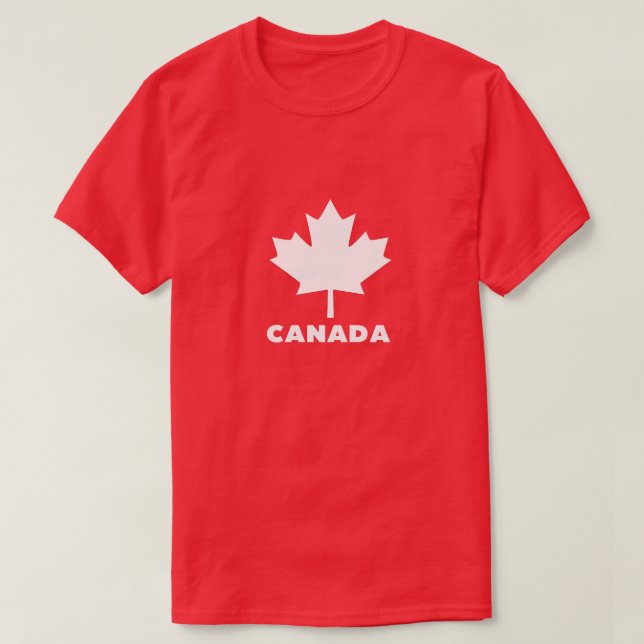 canada t shirt (Design framsida)