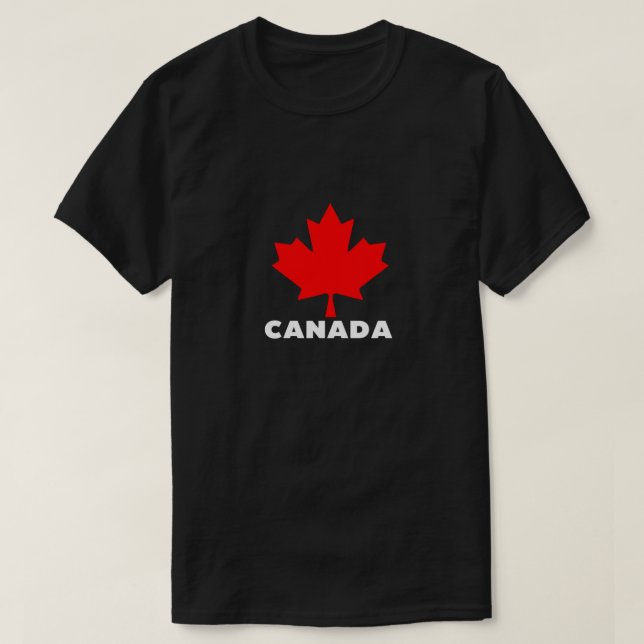 canada t shirt (Design framsida)