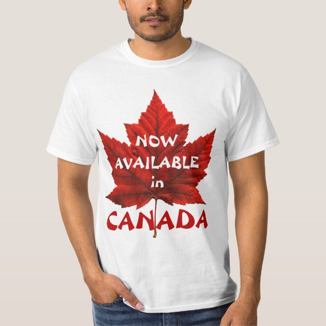 Canada T-Shirt Funny Canada Organic T-shirt (Framsida)
