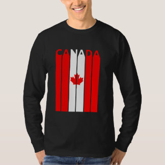 Canada T Shirt Vintage Canada Flagga Tee Canadian 