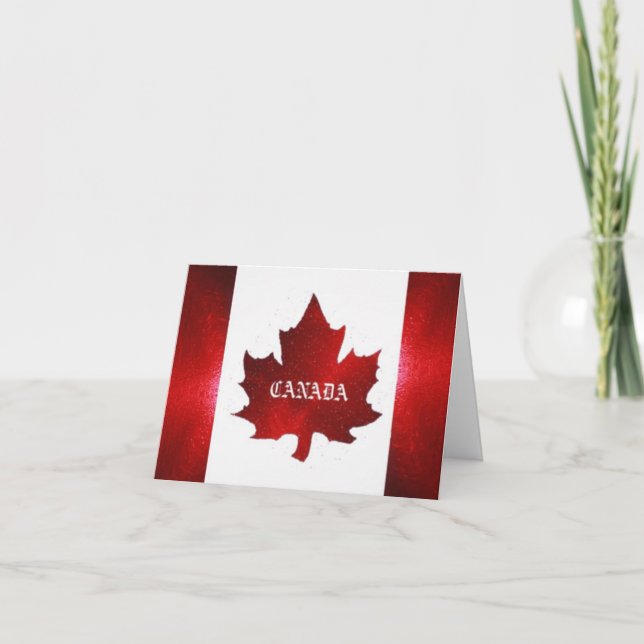 canada tack kort (Framsida)