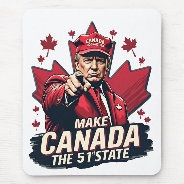 Canada the 51st State Trump Canadian Musmatta (Framsidan)