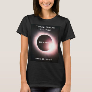 CANADA Total solcellsklipse 8 april 2024 T Shirt