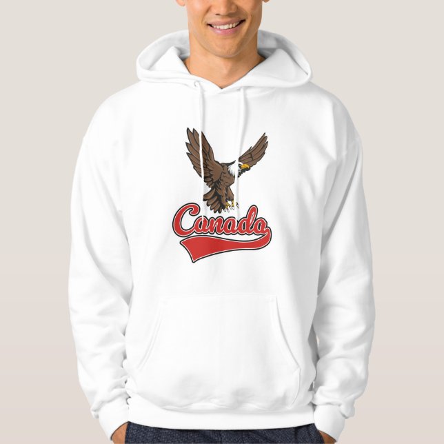 Canada Travel logotyp Hoodie (Framsida)
