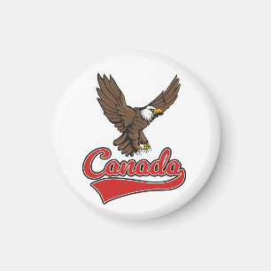 Canada Travel logotyp Magnet