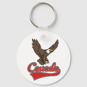 Canada Travel logotyp Nyckelring