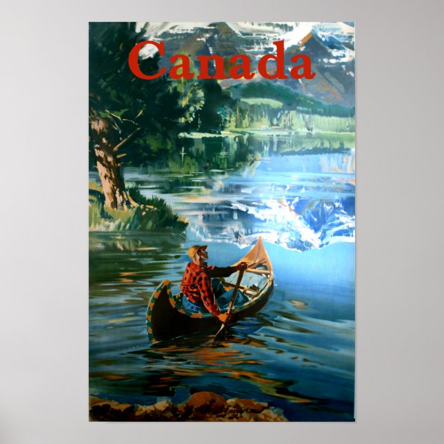 Canada Travel Poster (Framsidan)