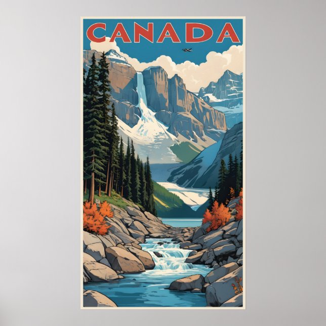 Canada Travel Poster (Framsidan)