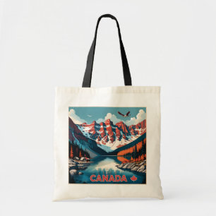 Canada Travel Poster Tygkasse