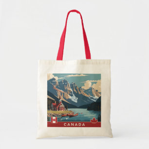 Canada Travel Poster Tygkasse