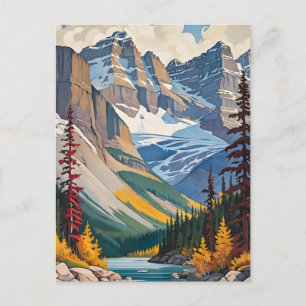 Canada Travel Poster Vykort