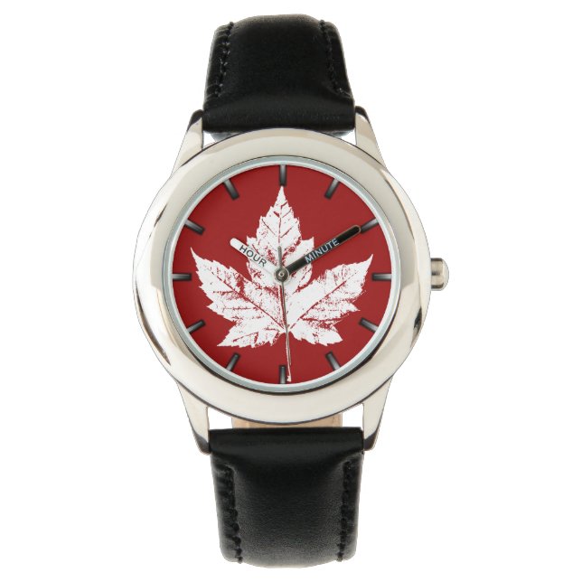 Canada Watch Barn Canada Souvenir Wrist Watch Armbandsur (Framsida)
