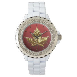 Canada Watch Guld Canada Souvenir Wrist Watches Armbandsur
