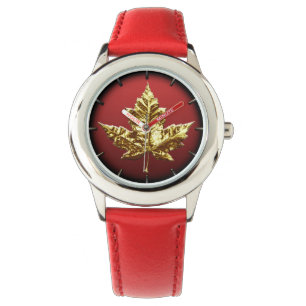 Canada Watch Guld Canada Souvenir Wrist Watches Armbandsur