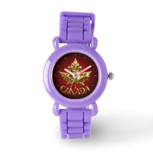 Canada Watch Guld Canada Souvenir Wrist Watches Armbandsur