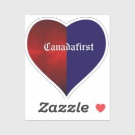 CANADAFIRST HEART KLISTERMÄRKEN