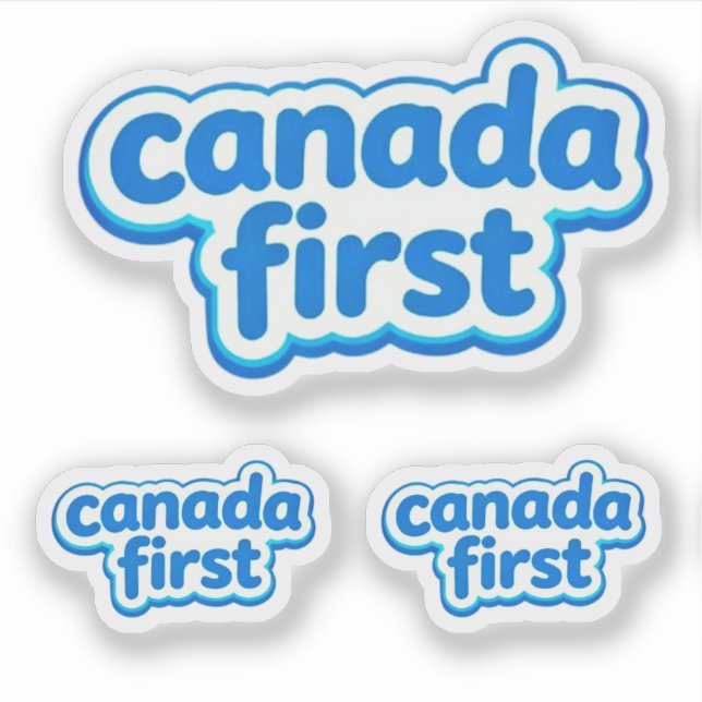 canadaförst klistermärken (Framsida)