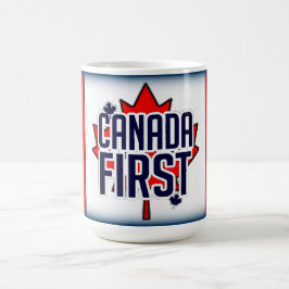 CANADAFÖRST NAVY BLÅ KAFFEMUGG