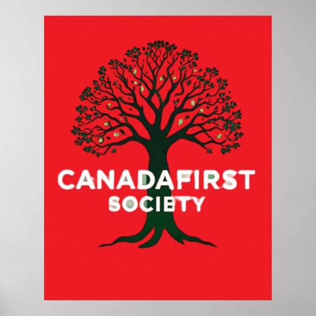 CANADAFÖRST SÄLLSKAP POSTER (Framsidan)