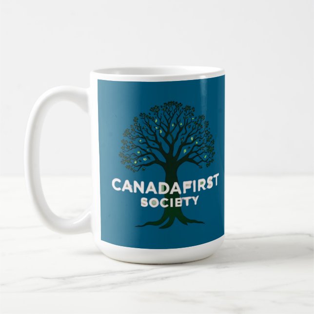 CANADAFÖRST SAMHÄLLE KAFFEMUGG (Vänster)