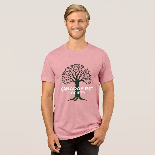 CANADAFÖRST SAMHÄLLE T SHIRT (Framsida Full)