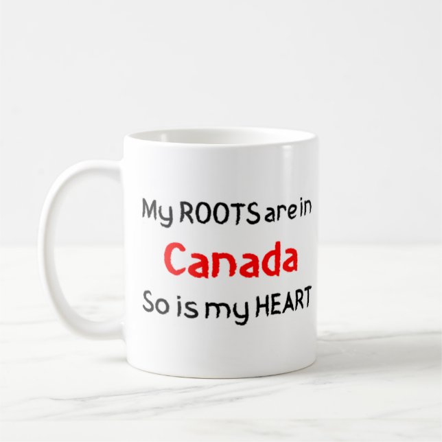 Canadarotkaffe mugg (Vänster)