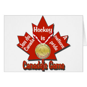 Canadas lek hälsningskort