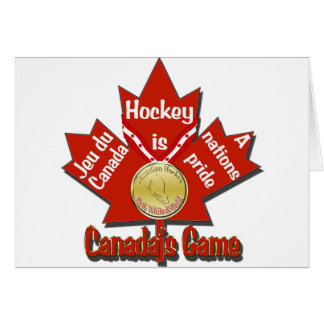 Canadas lek hälsningskort