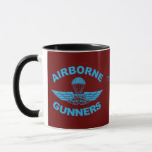 Canadian Airborne Gunners Two-Tone Coffee Mugg